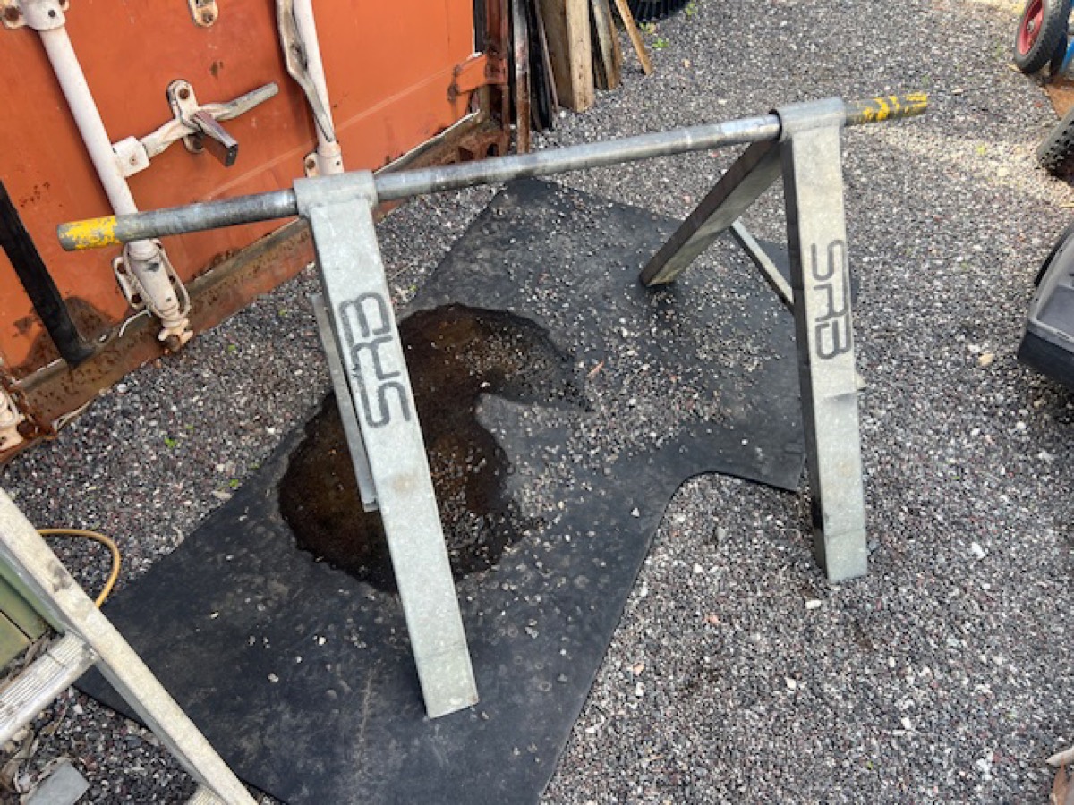 A Frame Stand for hire at PSG Plant Hire