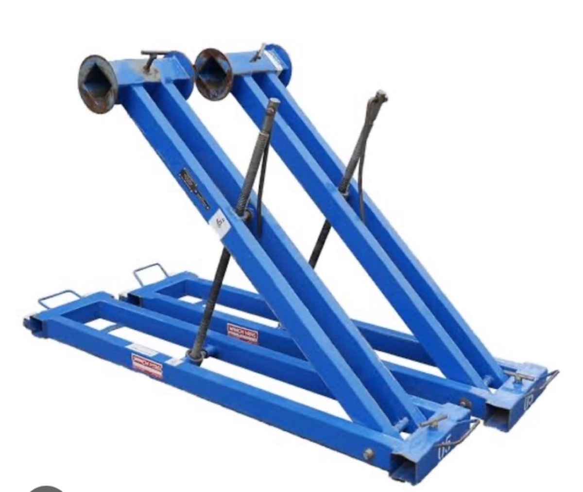 4 Tonne Blue Cable Stands - per pair. Additional photo