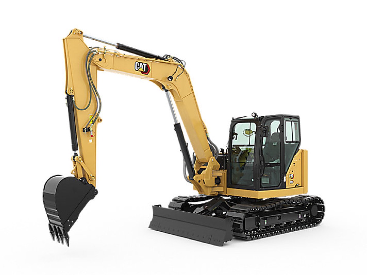 Caterpillar 308 8T Excavator for hire. PSG Plant Hire, Rockingham WA