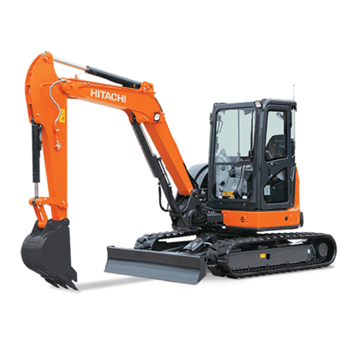 Hitachi ZX48U-5A 4.8T Excavator for hire at PSG Plant Hire