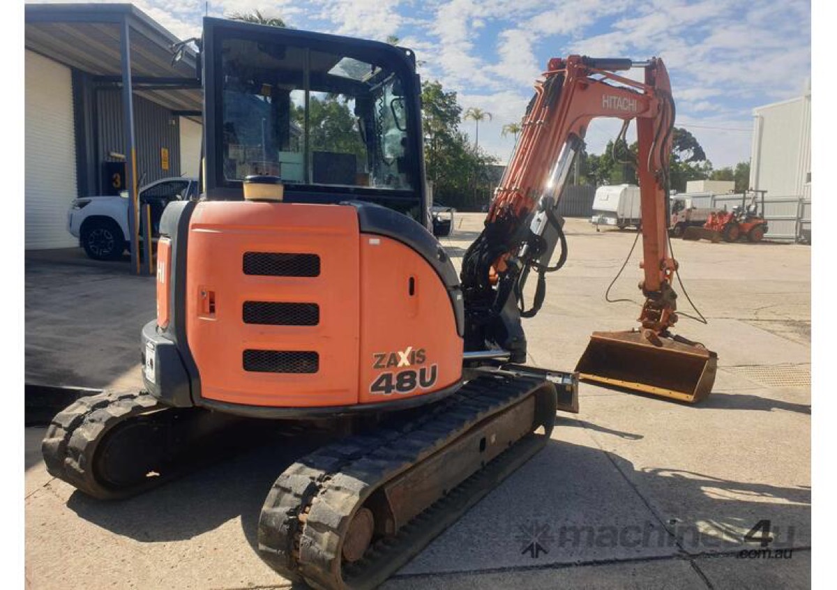 Hitachi ZX48U-5A 4.8T Excavator. Additional photo