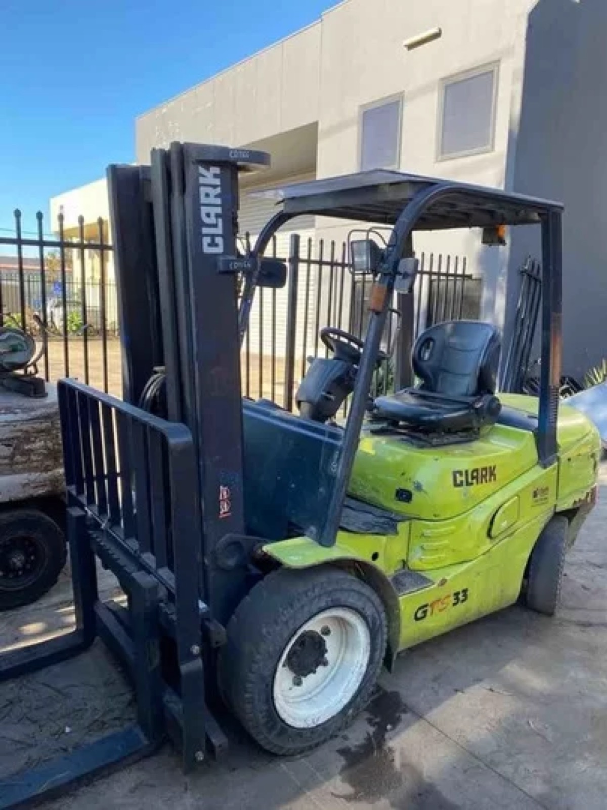 2022 Clark GTS33D Diesel Powered Forklift. Additional photo