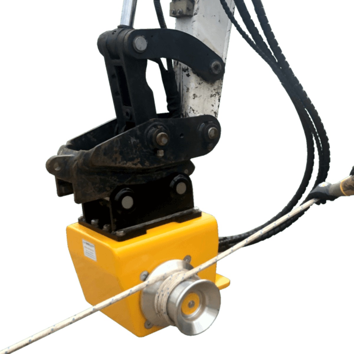 Hydraulic Winch for 4.8T/5T/6T Excavator for hire at PSG Plant Hire
