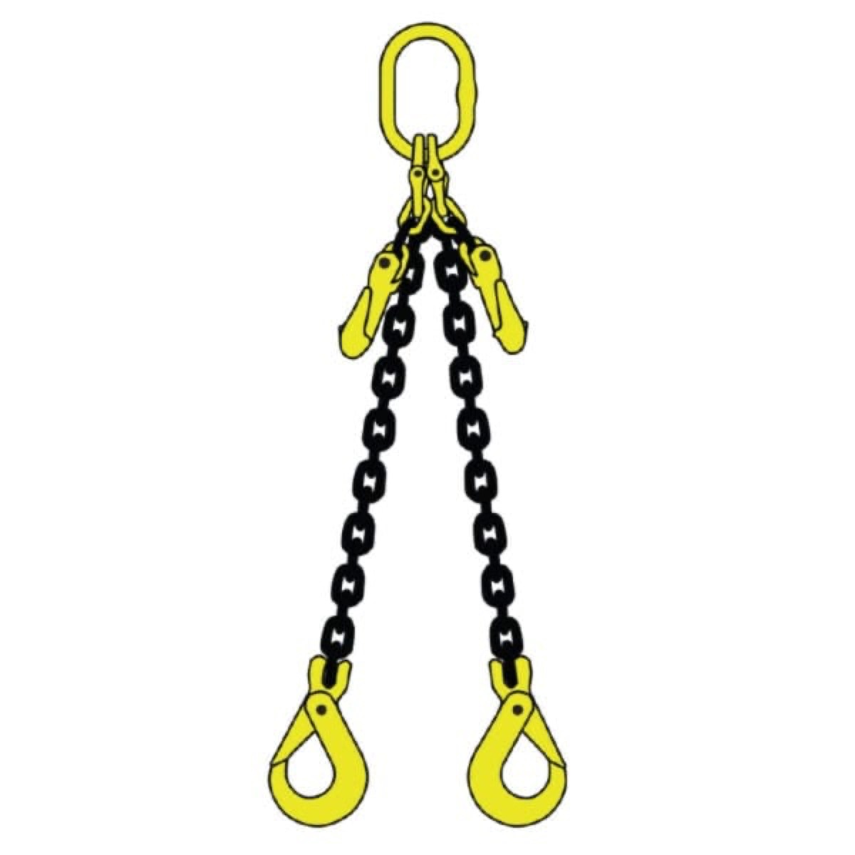 2 Legged Lifting Chains for hire at PSG Plant Hire