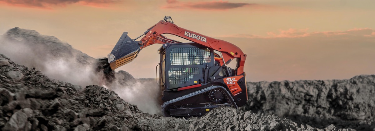 Kubota SVL65-2 for hire at PSG Plant Hire