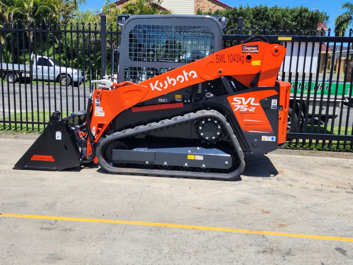 Kubota SVL75 for hire at PSG Plant Hire