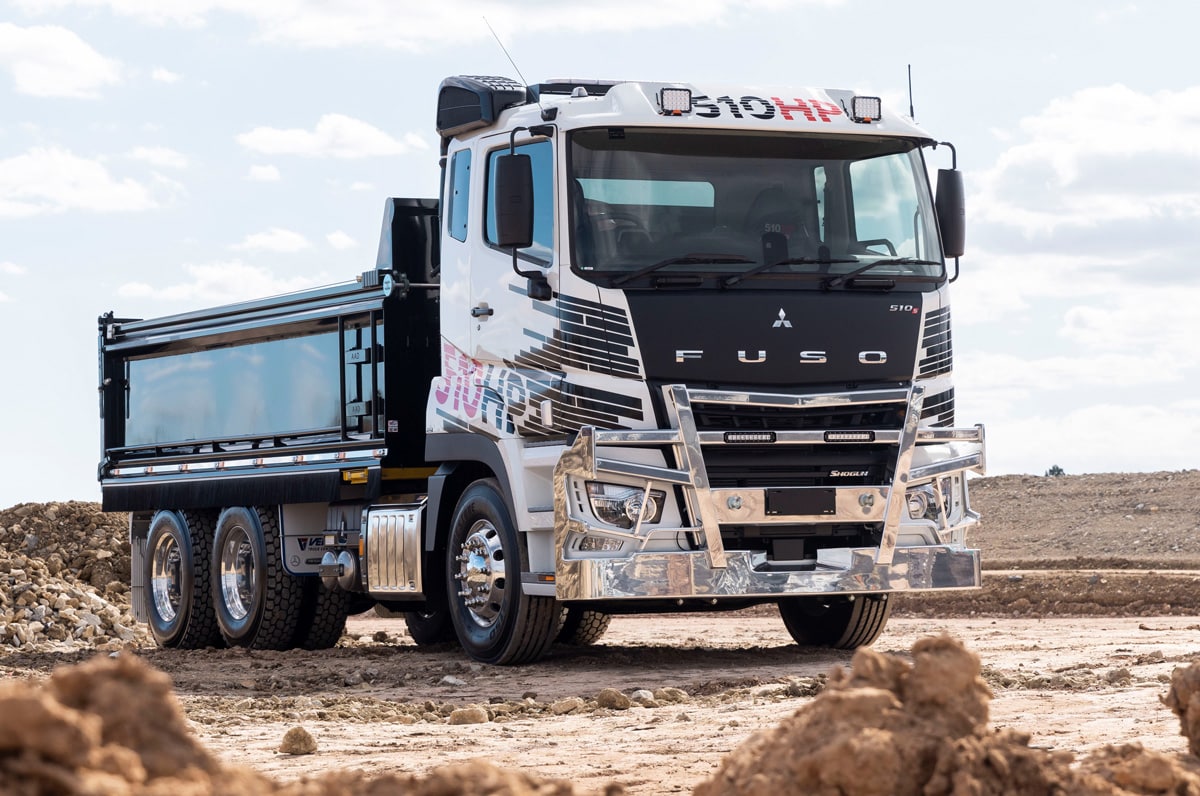 Mitsubishi Fuso Tipper Truck (Auto) 2021 - 1IJH093 for hire at PSG Plant Hire