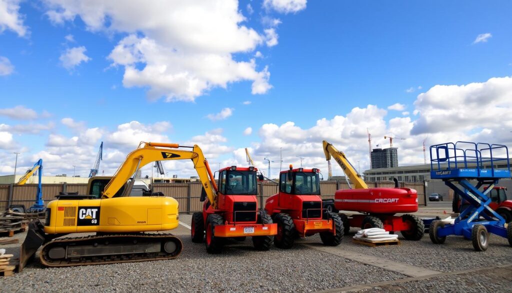 construction equipment rental