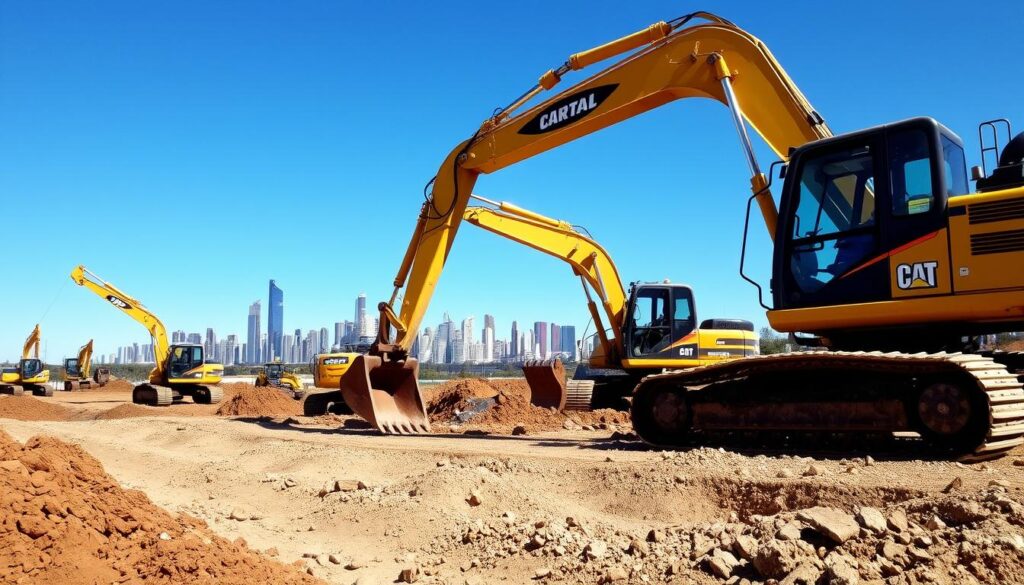 excavator rental applications
